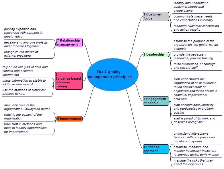 7 Management Principles ISO 9001 readiness free demo quality management system online course